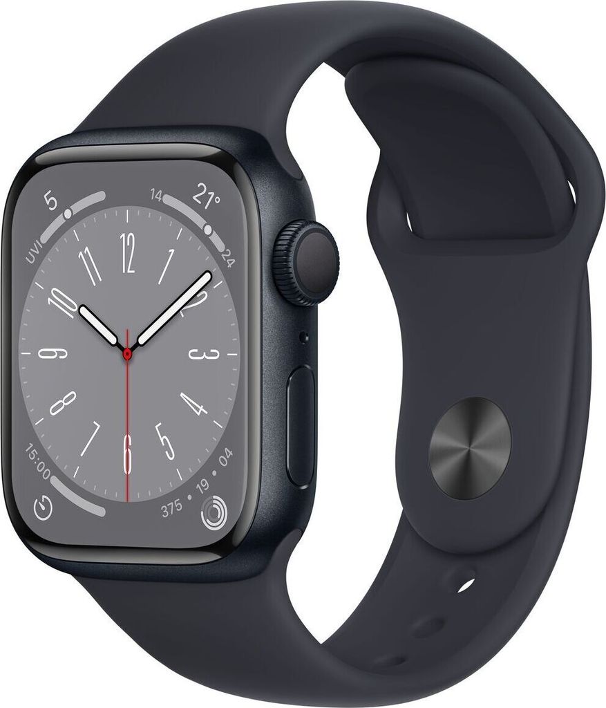 Apple Watch Series 8 OLED 41 mm Schwarz GPS Kaufland