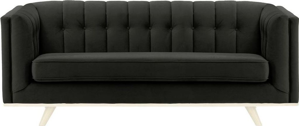 Dreisitzer-Sofa Vicenza-Velluto 20-white