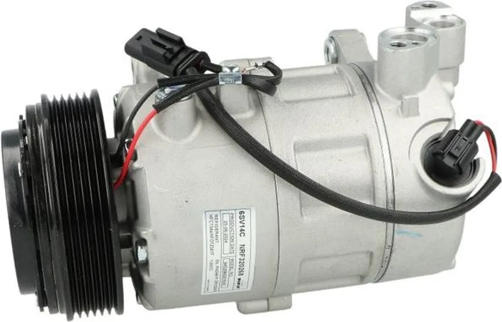 Compresseur de climatisation 12V 110mm R134a 6VS14 NRF pour MINI MINI - 2