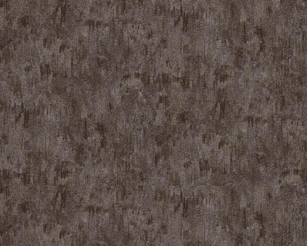 EDEM 410ST16 Struktur Tapete Spachteloptik Metallic schoko-braun gold 10,65 m2