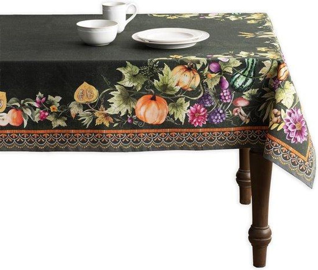 Kleed aus 100% Baumwolle, für Küche, Esszimmer, Tisch, Dekoration, Feste, Hochzeiten, Weihnachten (160 cm x 220 cm)