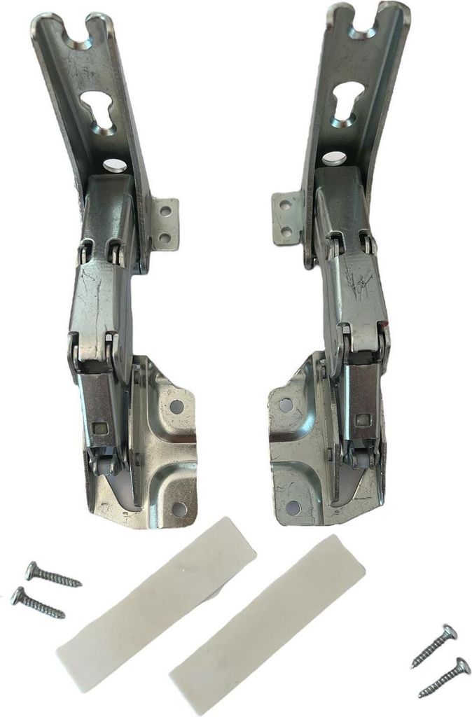 Set Türscharnier links oben + unten / rechts oben + unten kompatibel AEG Electrolux Kühlschrank 221120104, 221120105