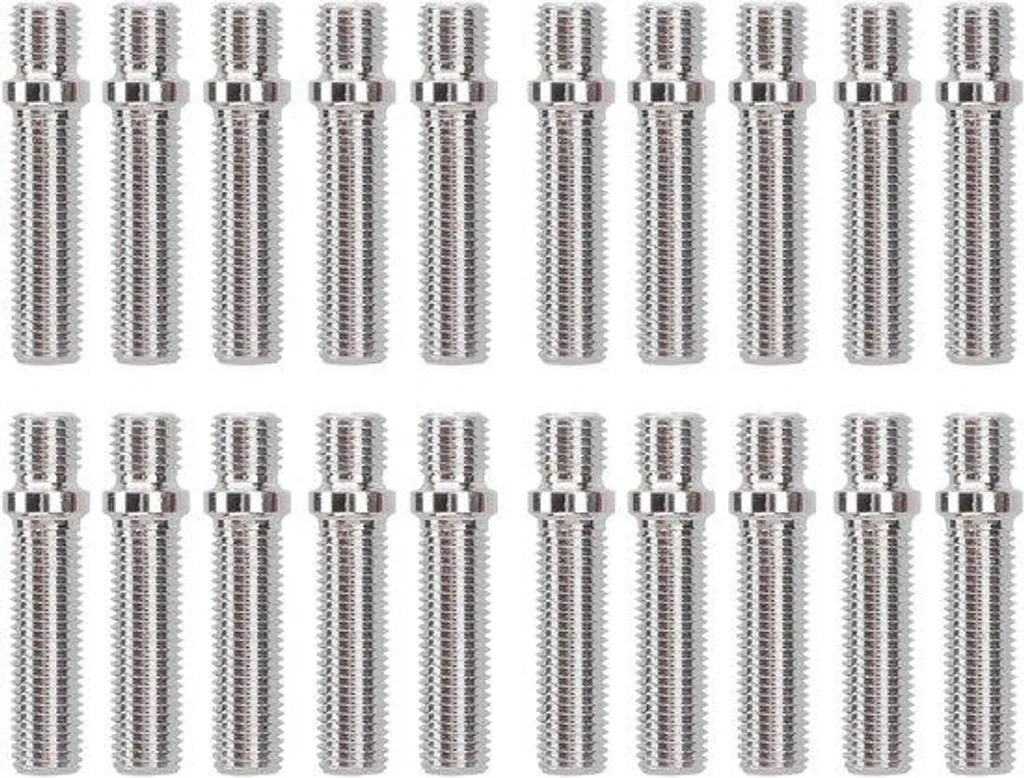 Adaptateurs de Goujons de Roue M12x1,25 à M12x1,5 - Lot de 20 Pièces
