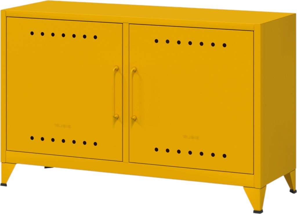 Bisley Fern Cabby Sideboard - Farbe: Sunflower