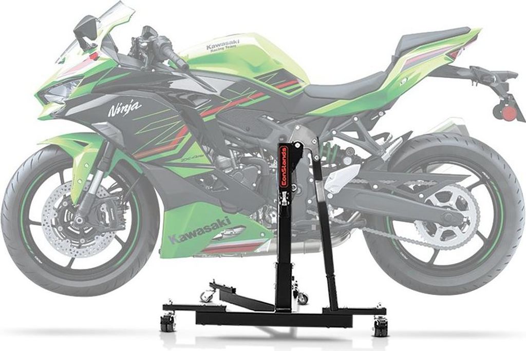 CS Power Evo-Zentralständer für Kawasaki Ninja ZX-4RR 24-25 Schwarz