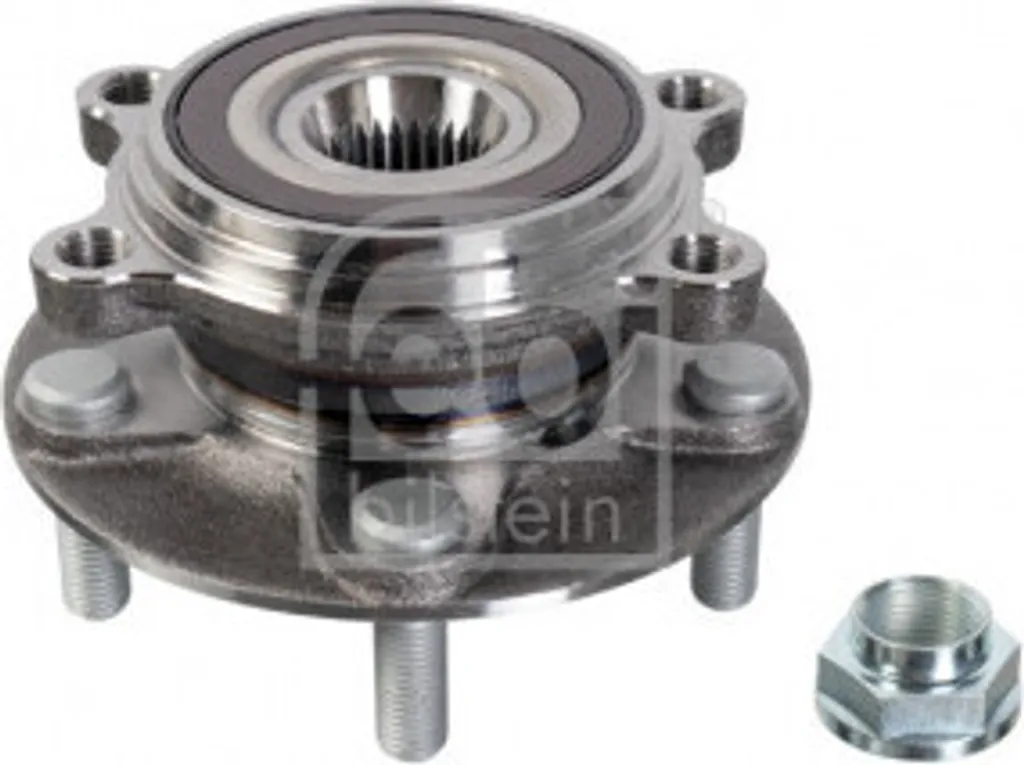 Roulement de roue renforcé FEBI 174780 haute performance 5 trous