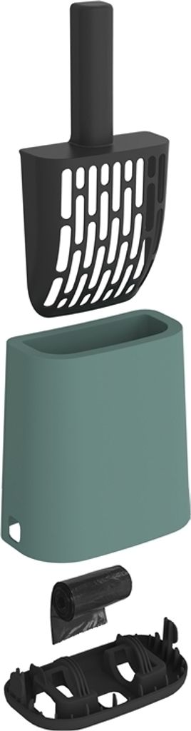 Lopatka s držiakom Rotho BIALA biela Obrázok produktu 13