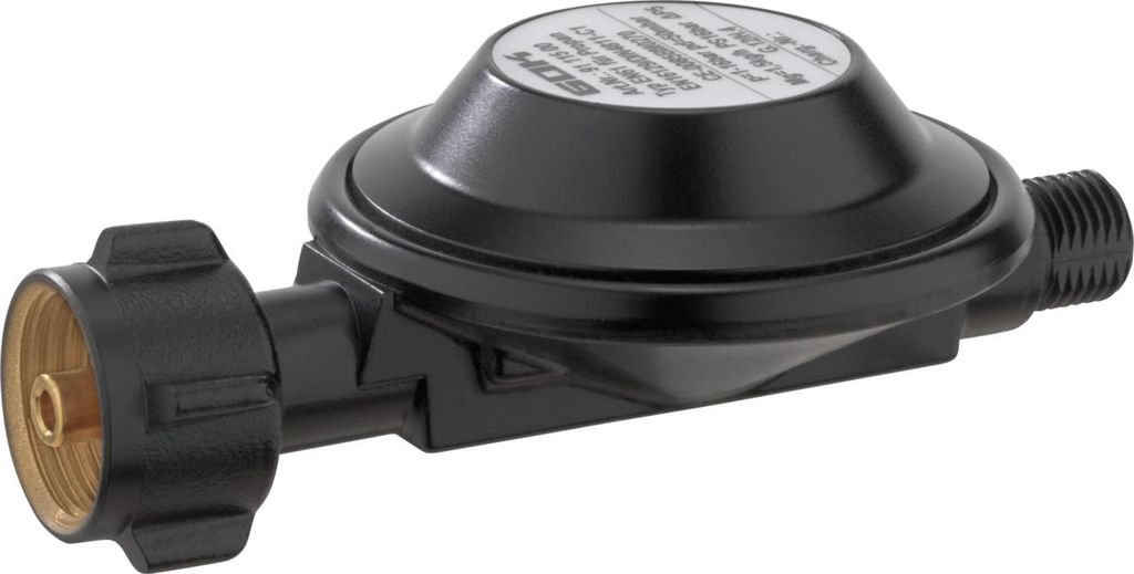 Gasregler EN61 1,5kg/h 37mbar KLF x G1/4LH-KN HPU SV Produktbild 