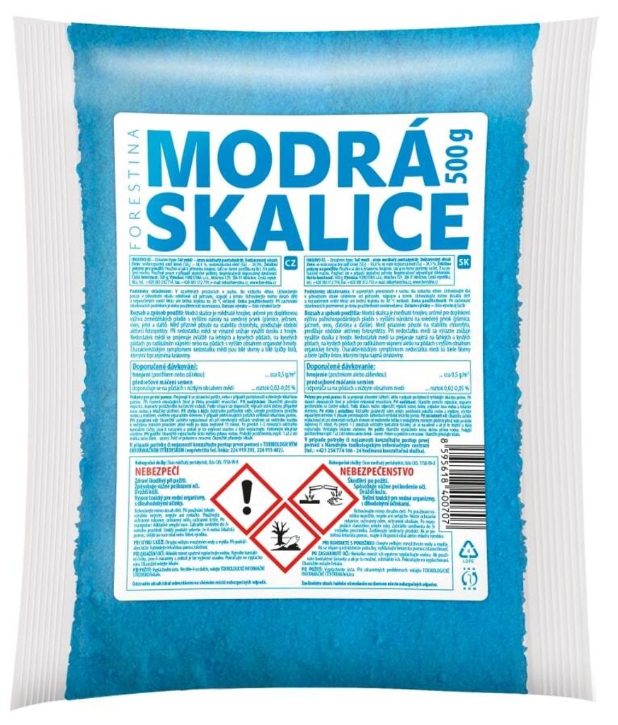 Nohel Garden Skalice modrá CuSO4 500g Obrázok produktu 