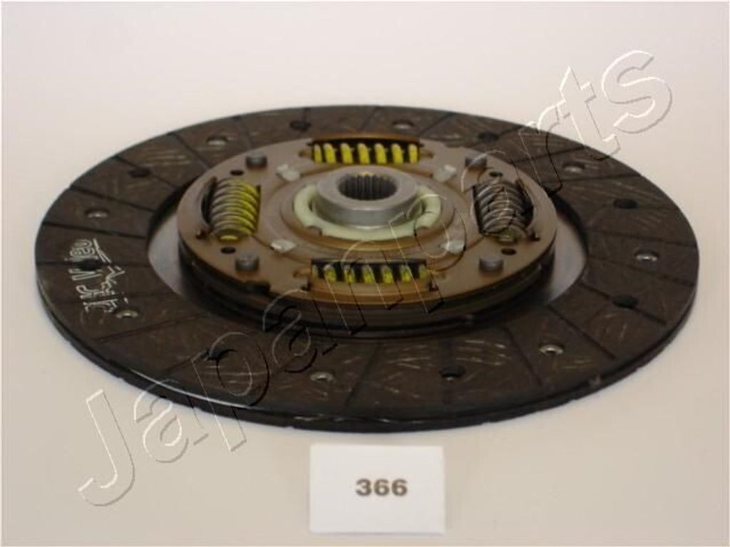 JAPANPARTS DF-366 Kupplungsscheibe 215mm für NISSAN TERRANO I (WD21) 24-Zähne