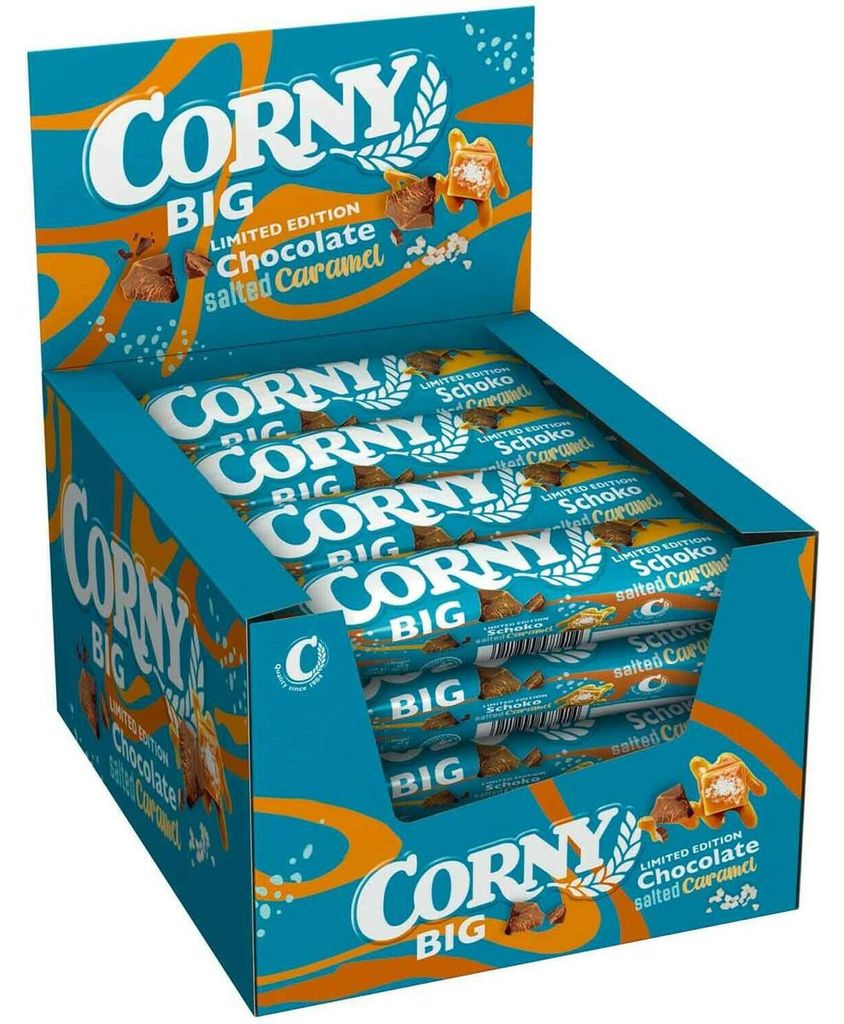 Barre de céréales Corny BIG Chocolat Salted Caramel extra Image du produit 