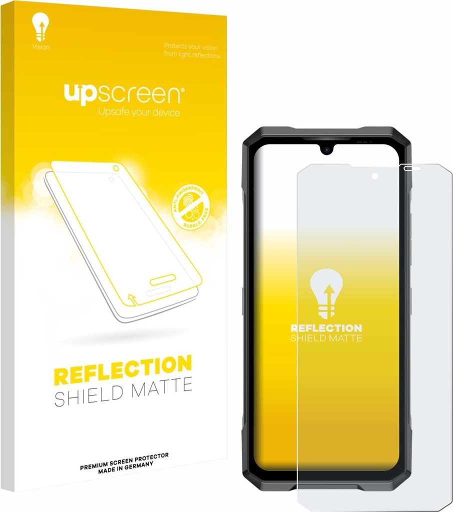 upscreen Schutzfolie für Doogee Blade GT Pro Displayschutz Displayschutzfolie Folie Matt Entspiegelungsfolie