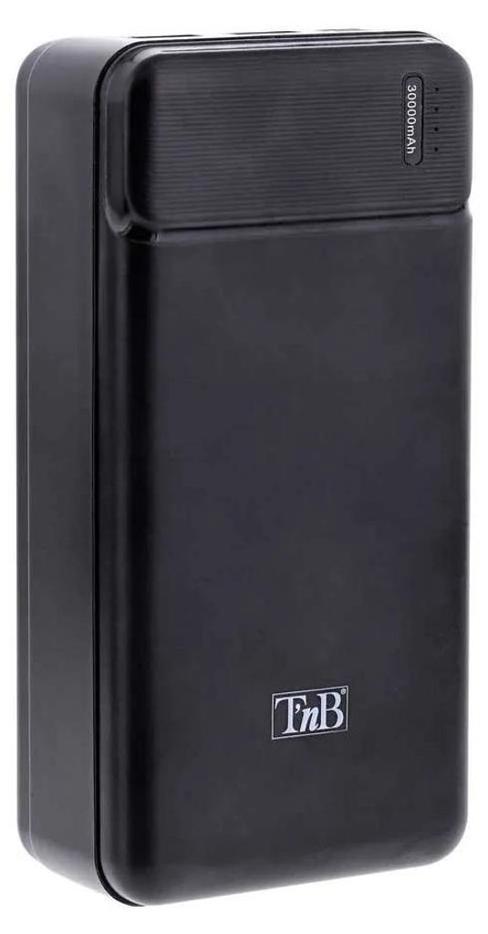 T'nB PBU30000, 30000 mAh, Lithium Polymer (LiPo), Power Delivery, 10,5 W, Schwarz