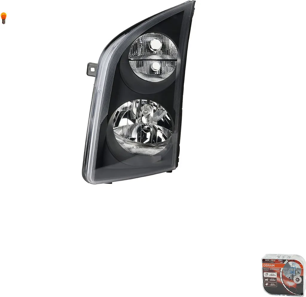 Upgrade Fari VW Crafter: Johns Sinistro + Osram Night Breaker Laser