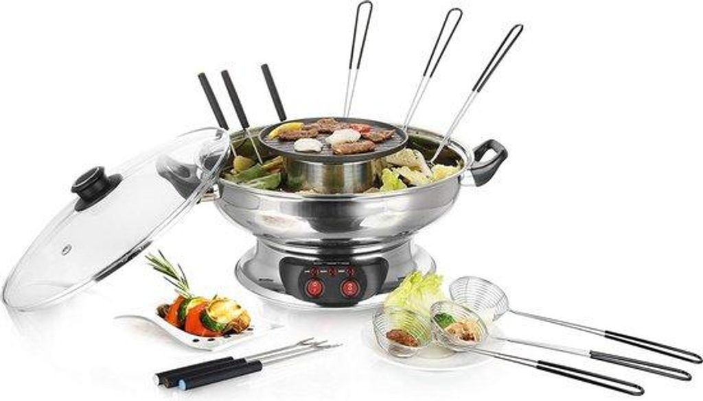 Elektrische Fondue-Set für Fisch und Fleisch - inkl. Produktbild 