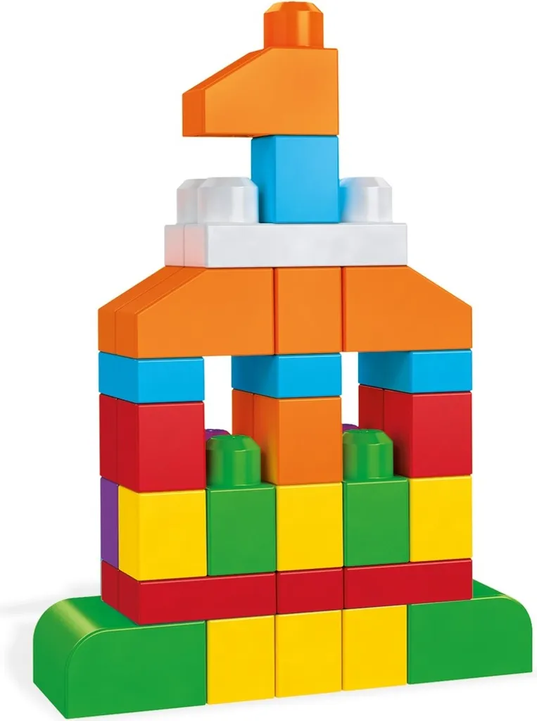 Sac de construction Mega Bloks multicolore de 150 pièces pour enfants