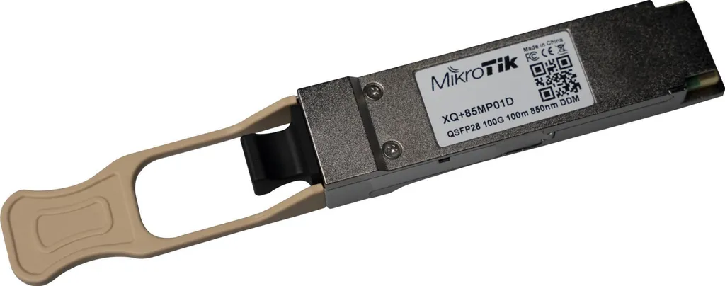 MikroTik XQ+85MP01D: Il Futuro del Networking 100G è qui (QSFP28)