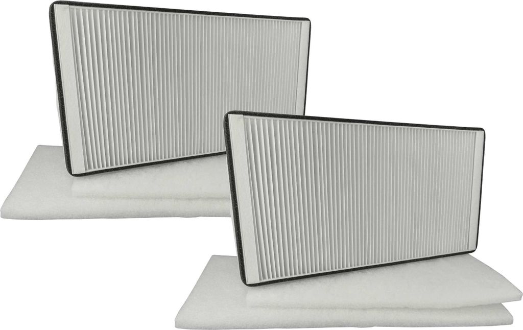 vhbw Filterset kompatibel mit Helios KWL EC 450 ECO, 450 PRO, 450 W, 500 ECO, 500 PRO, 500 W Lüftungsgerät - Luftfilter (6 Stück)