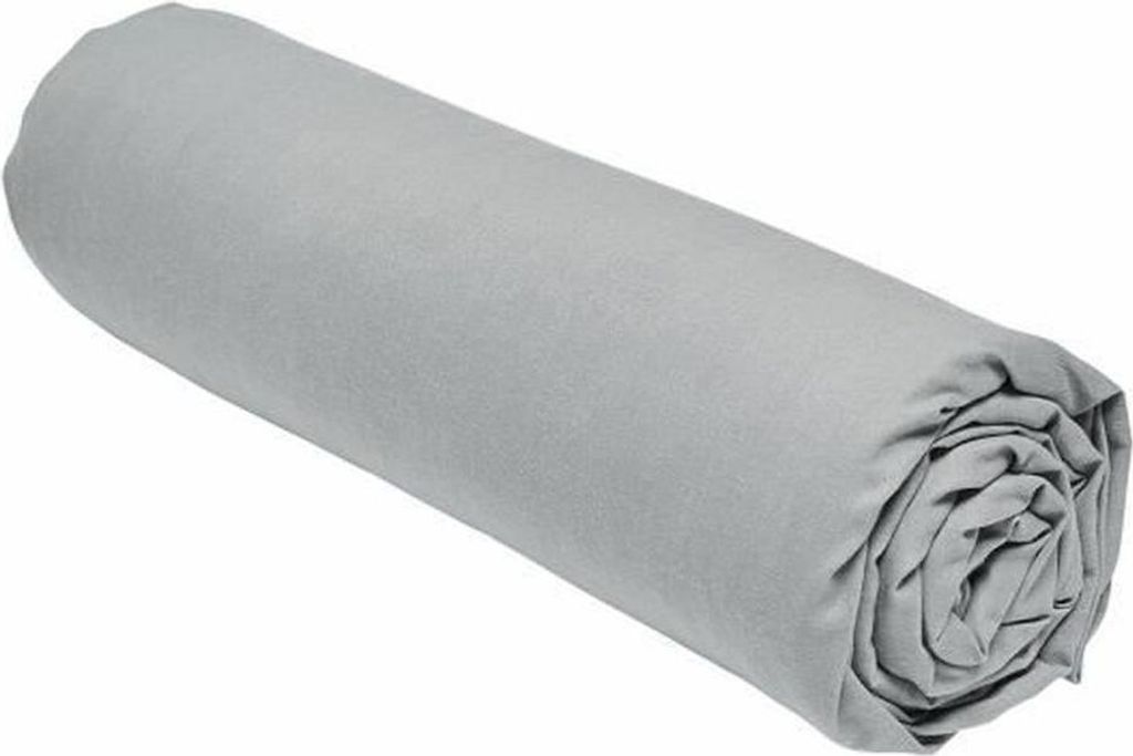 Spannbetttuch TODAY Essential Hellgrau 160 x 200 cm Grau 160 x 200