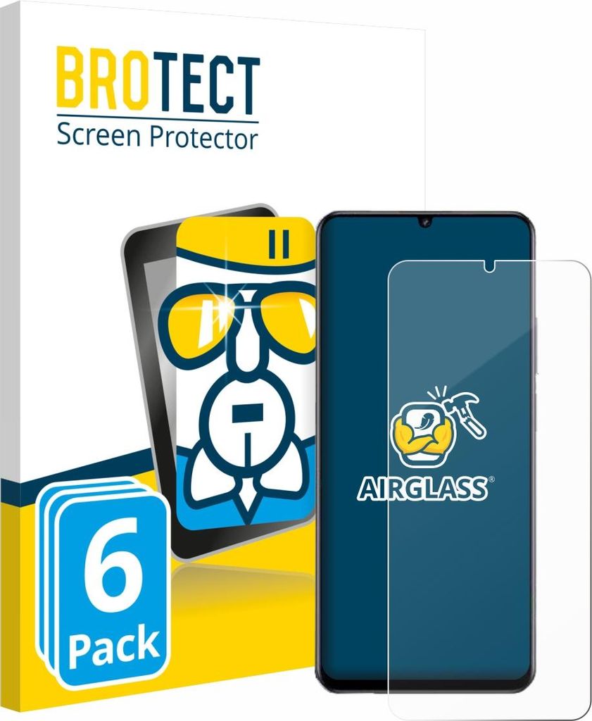 6x BROTECT Schutzglas für realme Note 70 Schutzfolie Panzer Folie Glas Display Schutz klar