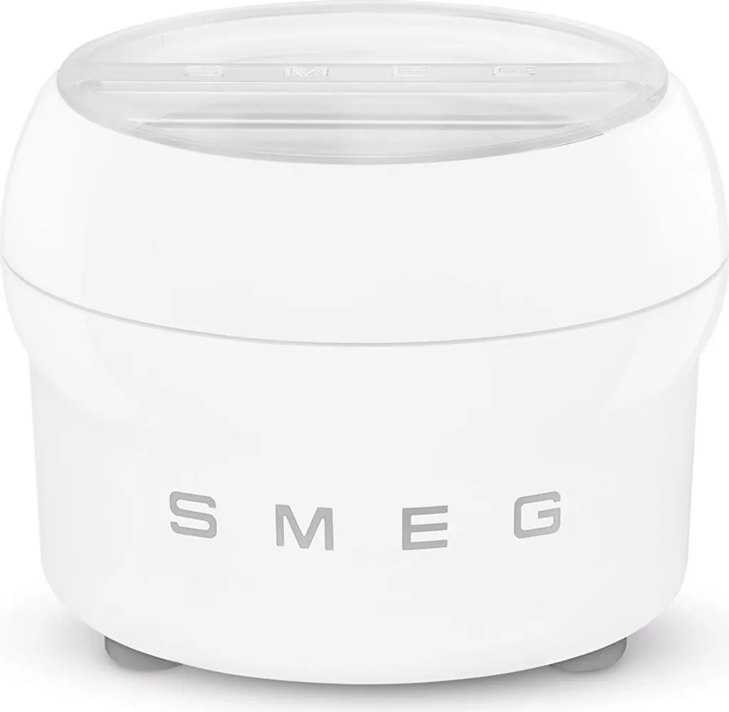 SMEG SMIC01, gelatiera, 1,1 litri, bianco, acciaio inox, SMF01/02/03/13, 150 mm