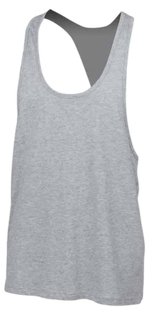 SF Men - Top für Herren Ärmellos LT5048 (L) (Grau meliert)