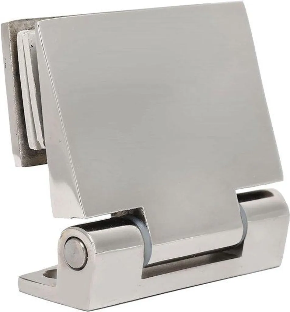 Fixation pour paroi de douche inclinée en acier inox haute qualité