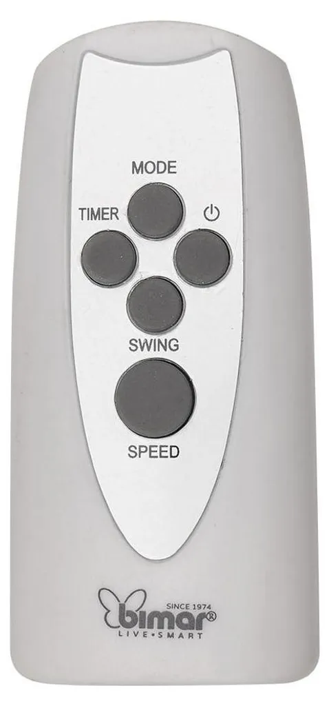 Ventilateur de paroi 37cm Bimar VM45 oscillation et télécommande luxe - 4