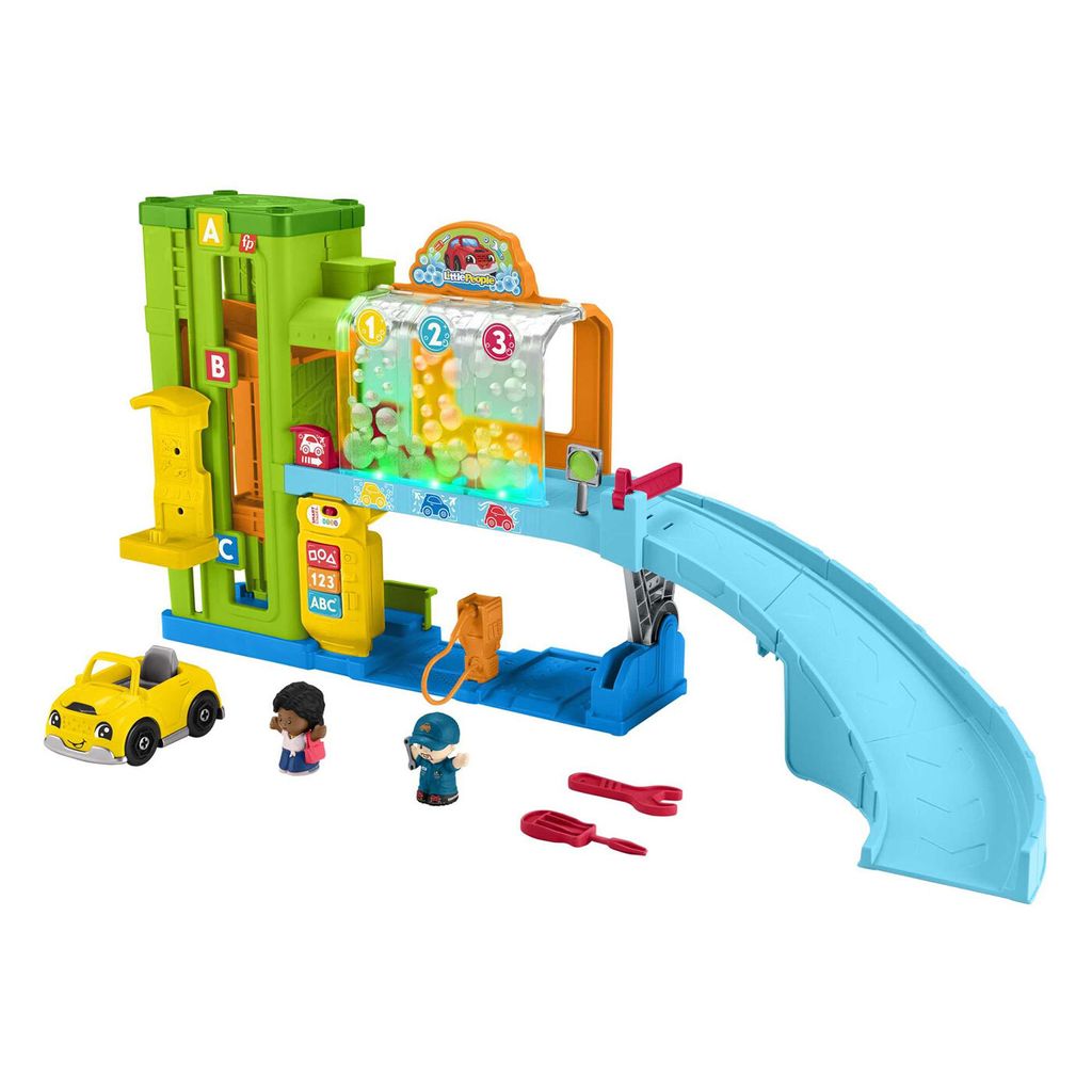 Fisher-Price, Petite Ville : Station de lavage auto Image du produit 