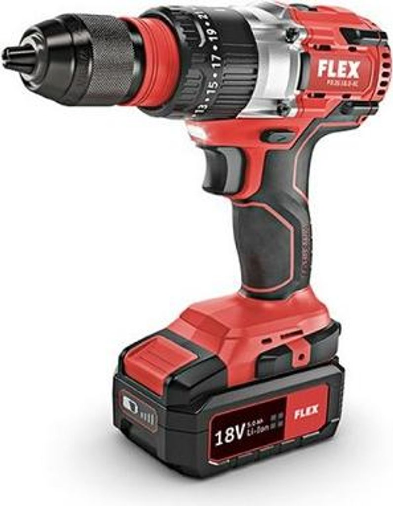 Flex PD 2G 18.0-EC/5.0 Set Akku Schlagbohrschrauber