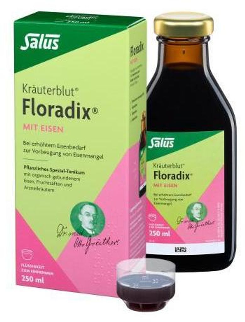 Floradix avec fer tonique (250 ml) Image du produit 
