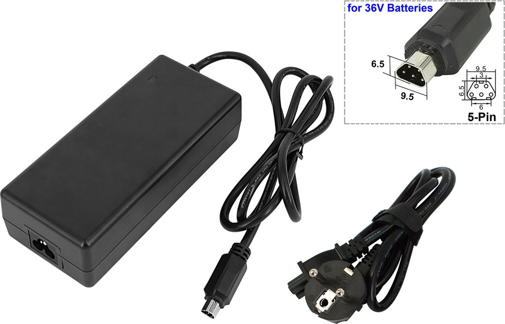 Nabíječka elektrokol 42V 2A pro 36V baterie FISCHER ETD Obrázek produktu 