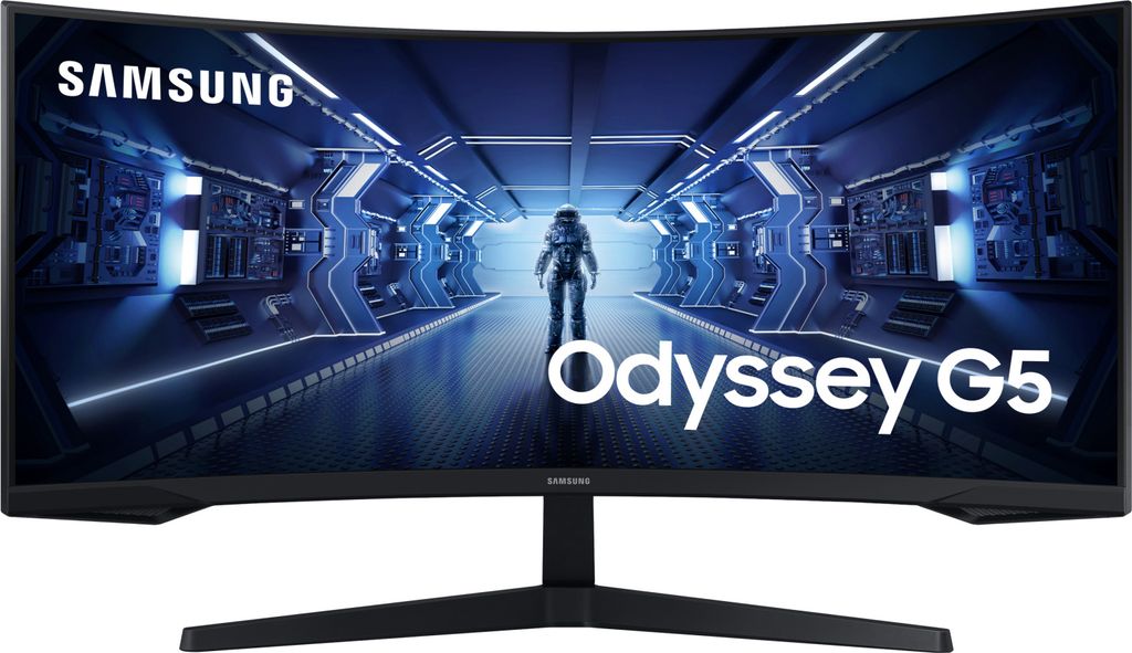 - Samsung Odyssey G5 LC34G55TWWRXEN 34 Zoll 1440p Curved Produktbild 