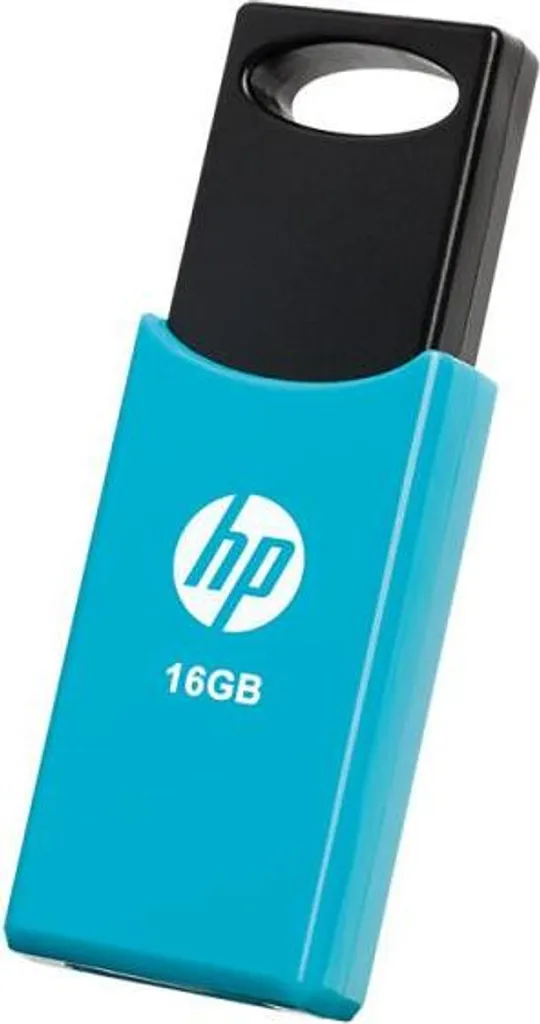 HP v212w 16GB Chiavetta USB 2.0 Nero e Blu | Pen Drive Originale HP