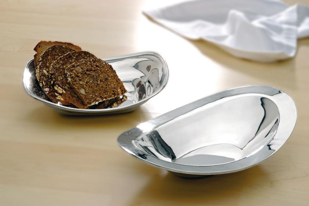 Fink London Brotkorb Oval Versilbert H.7,L.30,B.20,5Cm 135371