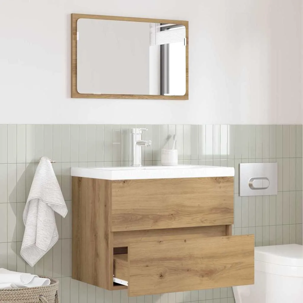 Set Bagno BEI CLORIS 2 Pezzi Rovere Artigianale - Design Top
