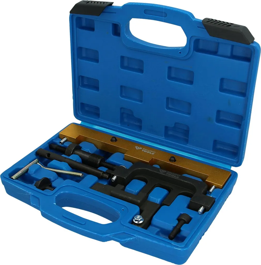 Kit outils calage moteur BMW N42 N46 en acier carbone renforcé bleu