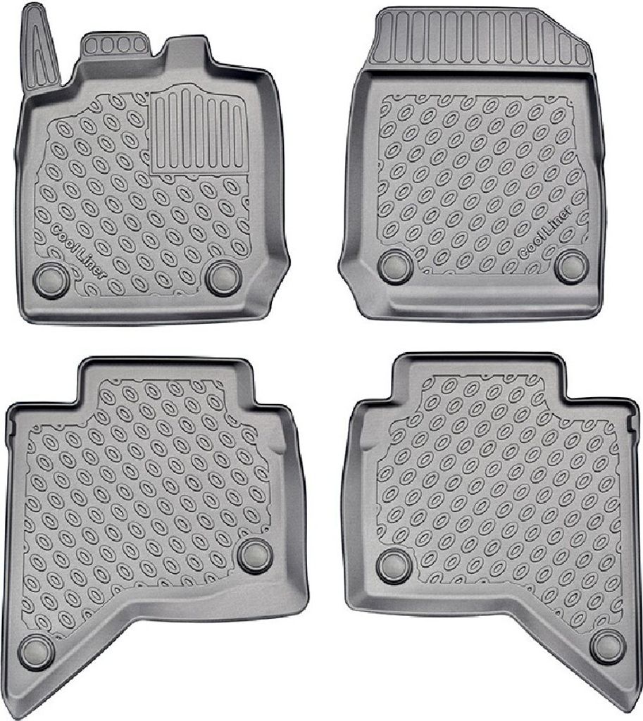 Z534603 TPE-GummiFußmatten passend für Isuzu D-Max double cab 01.2021-
