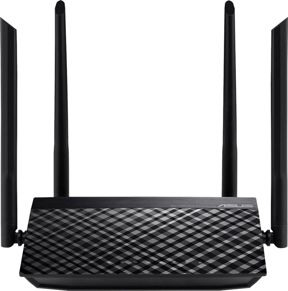 ASUS RT-AC1200 v.2 - Ethernet WAN - Fast Ethernet - Czarny Zdjęcie produktu 
