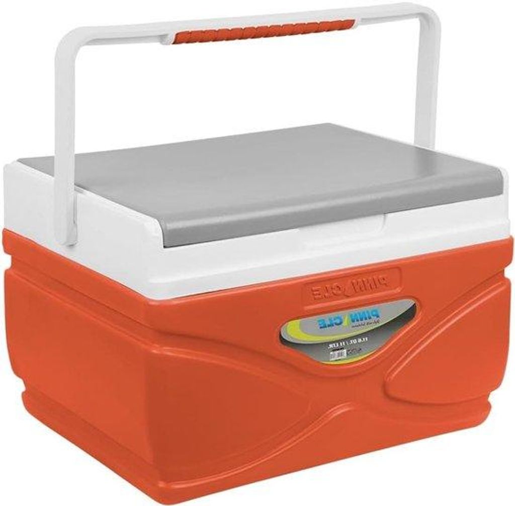 Outdoor-Kühlbox 4,5 Liter, BPA-frei, für Picknicks, Grillen, Camping, orange