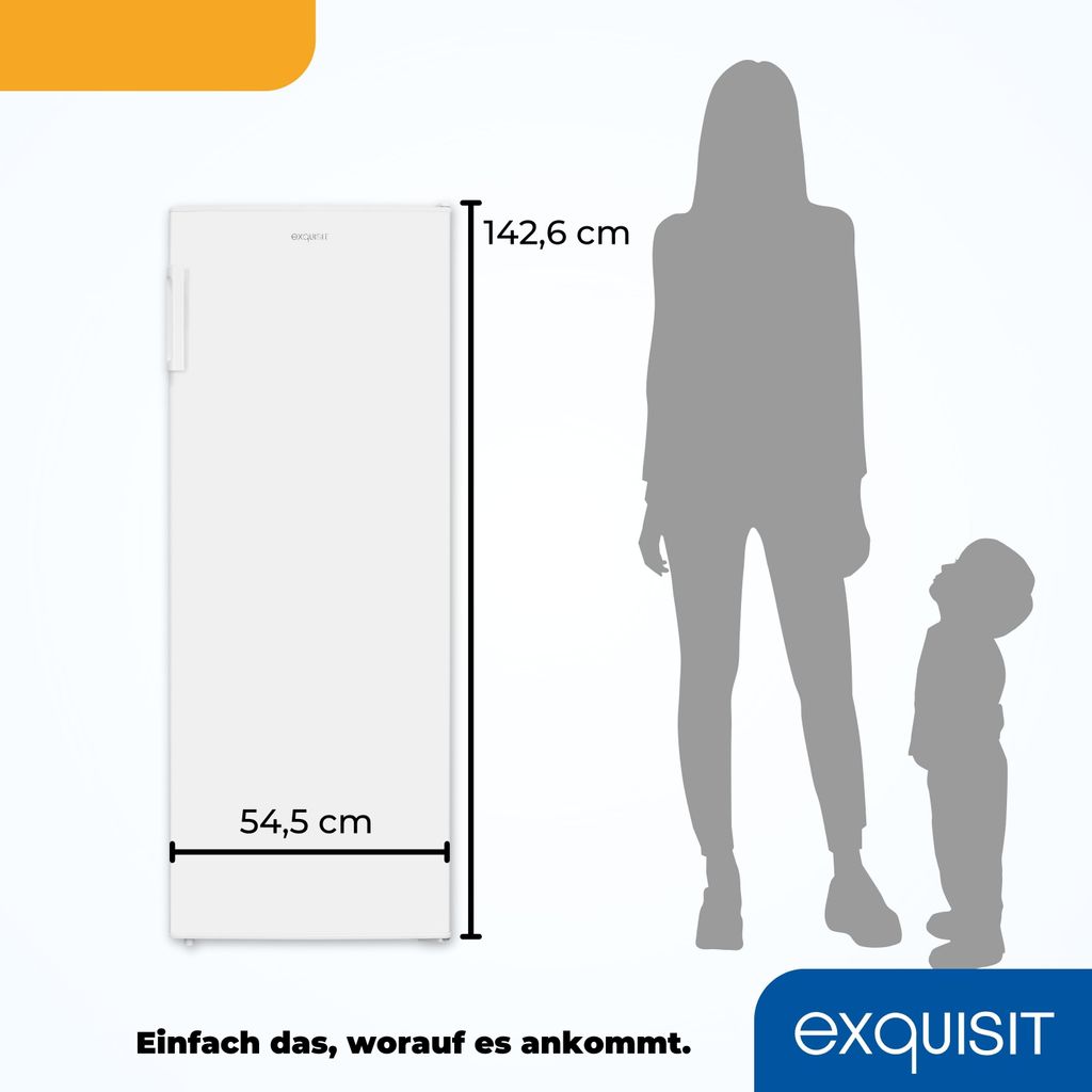Exquisit Vollraumkühlschrank KS320-V-H-040D weiss | Produktbild 6