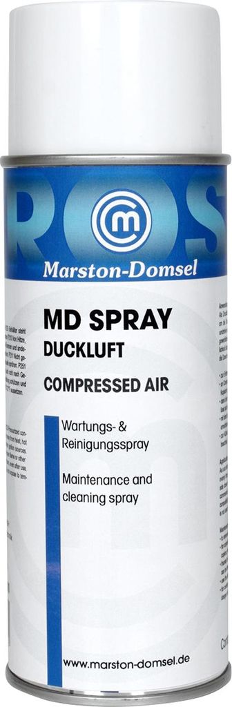 Marston-Domsel Druckluftspray 2.0 400ml für Elektrogeräte & Kühlung