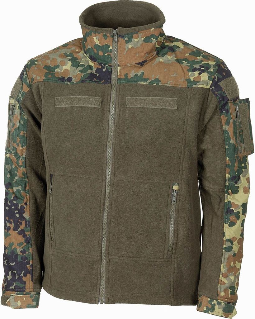 MFH Professional Fleece-Jacke, "Combat", flecktarn Produktbild 