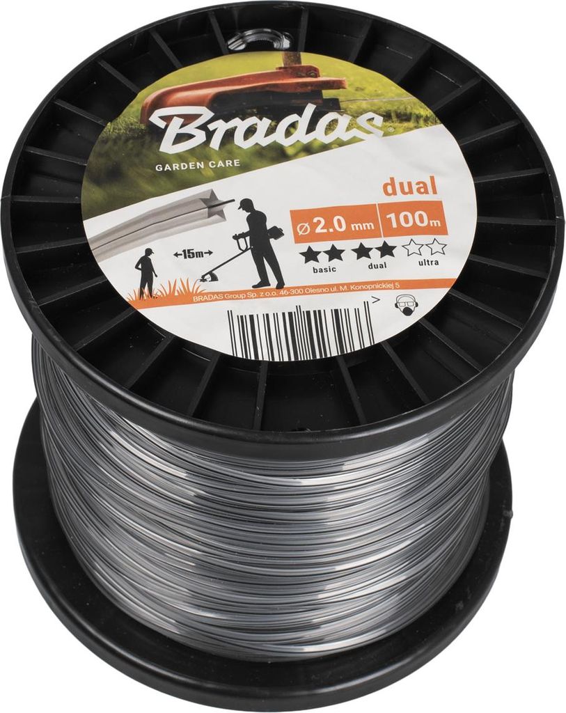 Bradas ZRG20100S, Draad voor planten, 2 mm Productafbeelding 