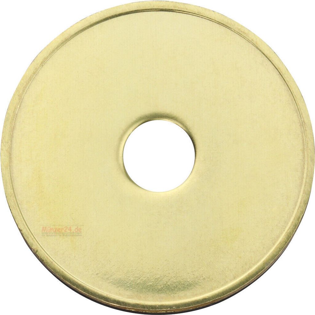 Wertmarke 28 mm x 2,3 mm, gelocht, VE=100 Produktbild 