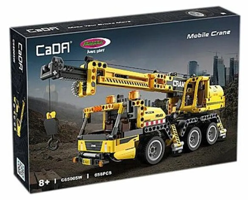 Jeu de construction de grue mobile CaDA Jamara pour enfant
