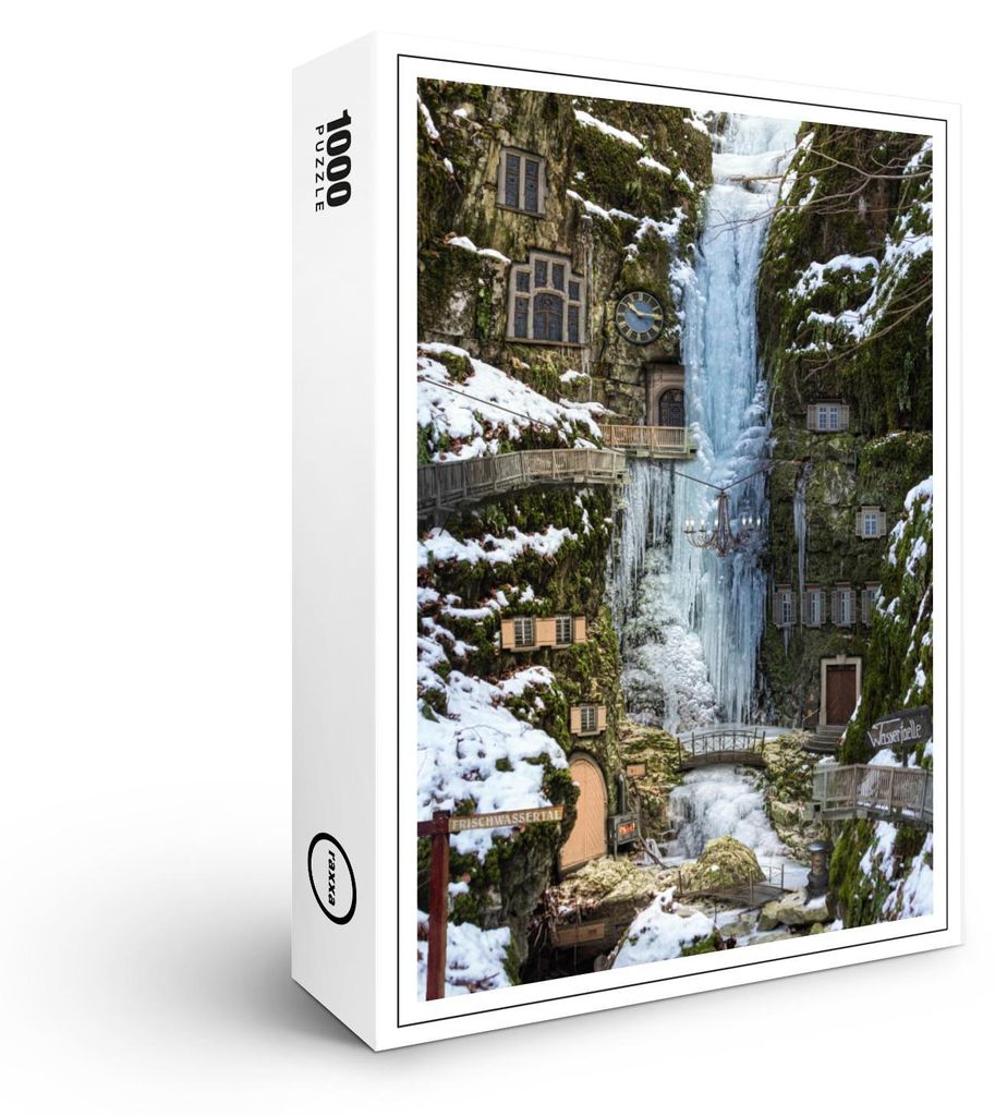 raxxa Premium-Puzzle "Traumwelten - Wolfsschlucht", 1000 Teile