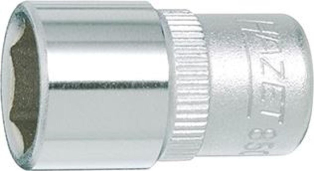 Hazet Steckschlüssel-Einsatz (6kt.) 850-3 - Vierkant hohl 6,3 mm (1/4 Zoll) - Außen-Se | 850-3