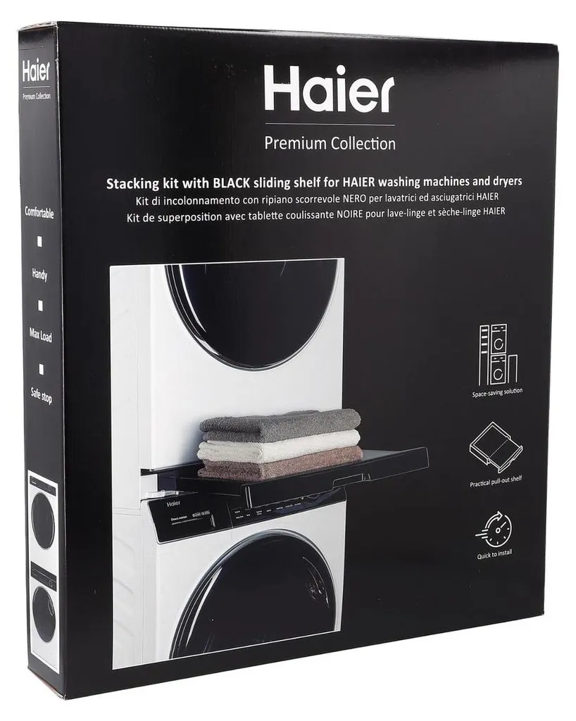 Stabilisez votre Sèche-linge sur Lave-linge Haier HASTKU10B Kit Sécurité
