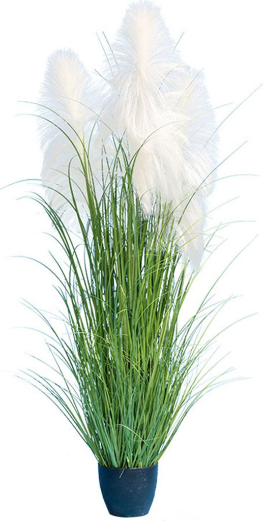 360Home Schilfgras Simulation Blumentopf Indoor dekorative Künstpflanze künstliche Pflanze 1.2m